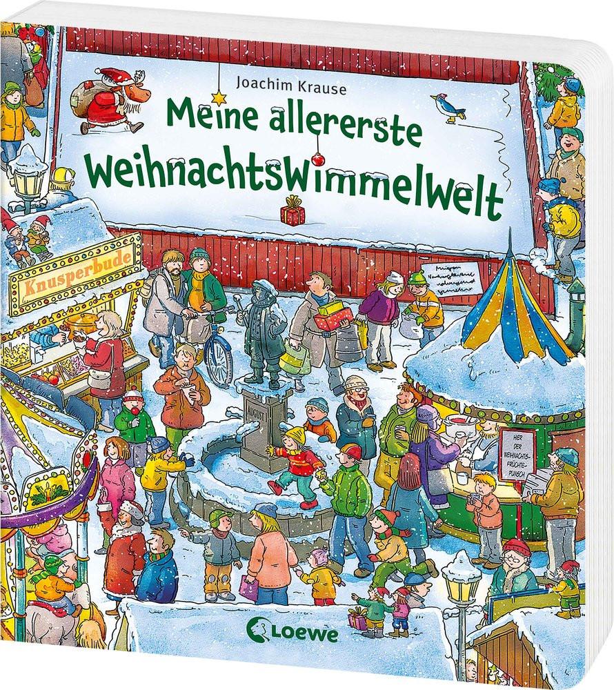 Meine allererste WeihnachtsWimmelWelt Loewe Wimmelbücher (Hrsg.); Loewe Weihnachten (Hrsg.); Krause, Joachim (Illustrationen) Copertina rigida 