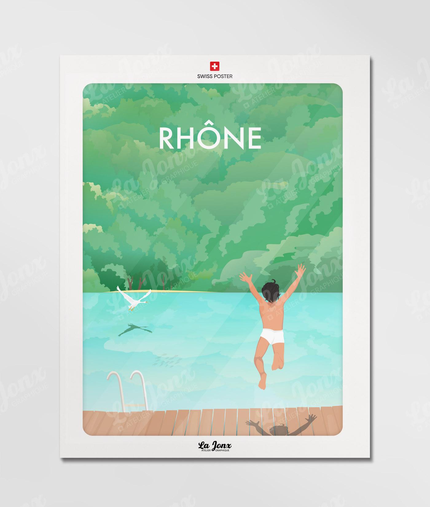 La-Jonx Le Rhône - Poster  