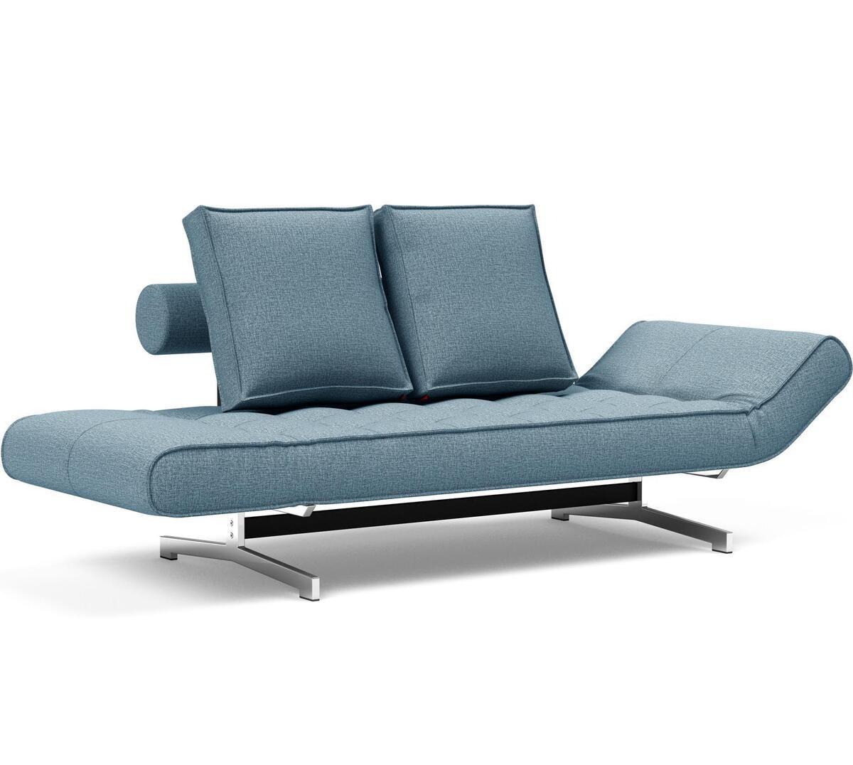 Innovation Living Innovation Daybed Ghia Chrome - Mixed Dance Light Blue  