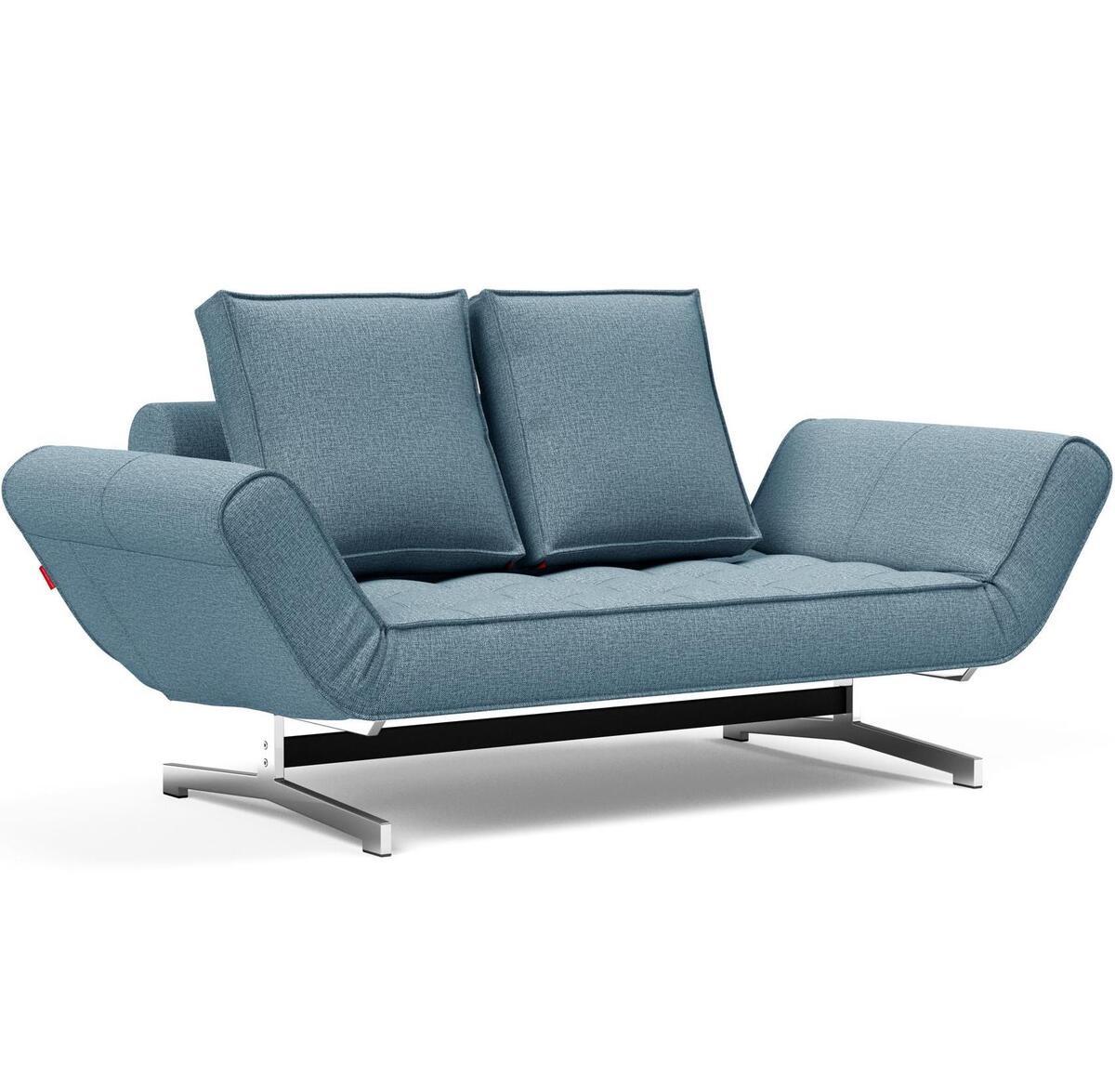 Innovation Living Innovation Daybed Ghia Chrome - Mixed Dance Light Blue  