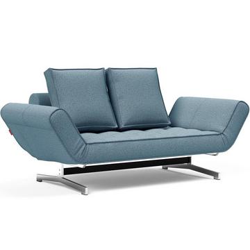 Daybed Ghia Chrome - Mixed Dance Light Blue