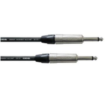 Cordial CXI 3 PP Audio-Kabel 3 m 6.35mm Schwarz, Silber