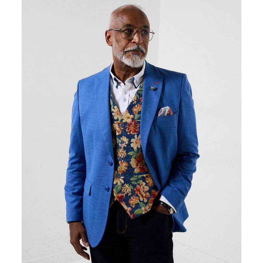 Klassischer Blazer in intensiver Farbgebung