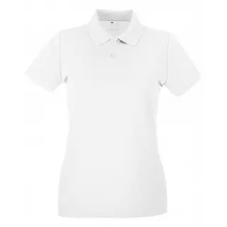 Universal Textiles  PoloShirt, figurbetont, kurzärmlig Blanco