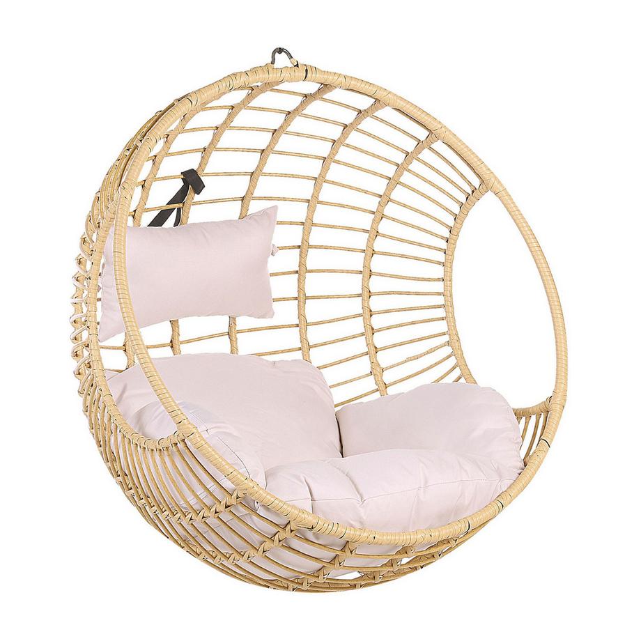 Sedia sospesa da fissare al soffitto en Rattan sintetico Mediterraneo ASPIO