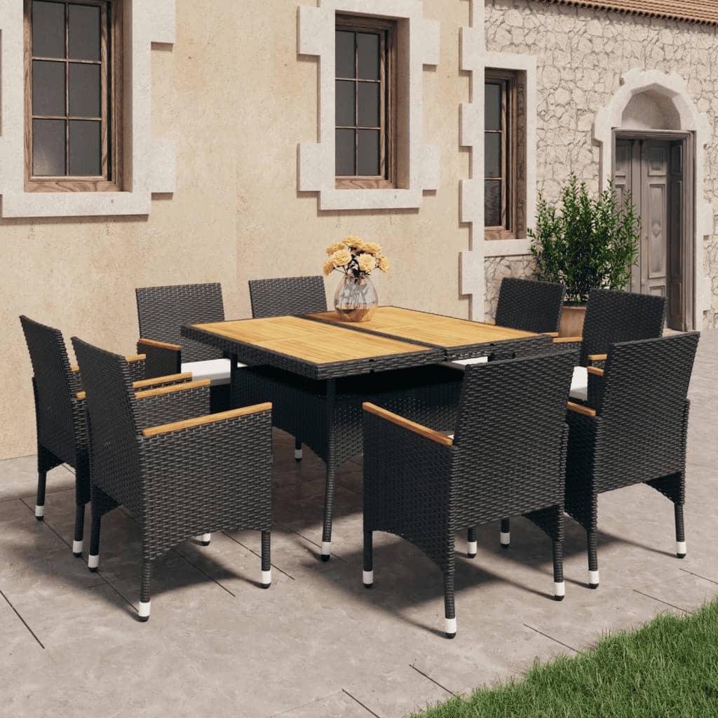 VidaXL Garten essgruppe poly-rattan  