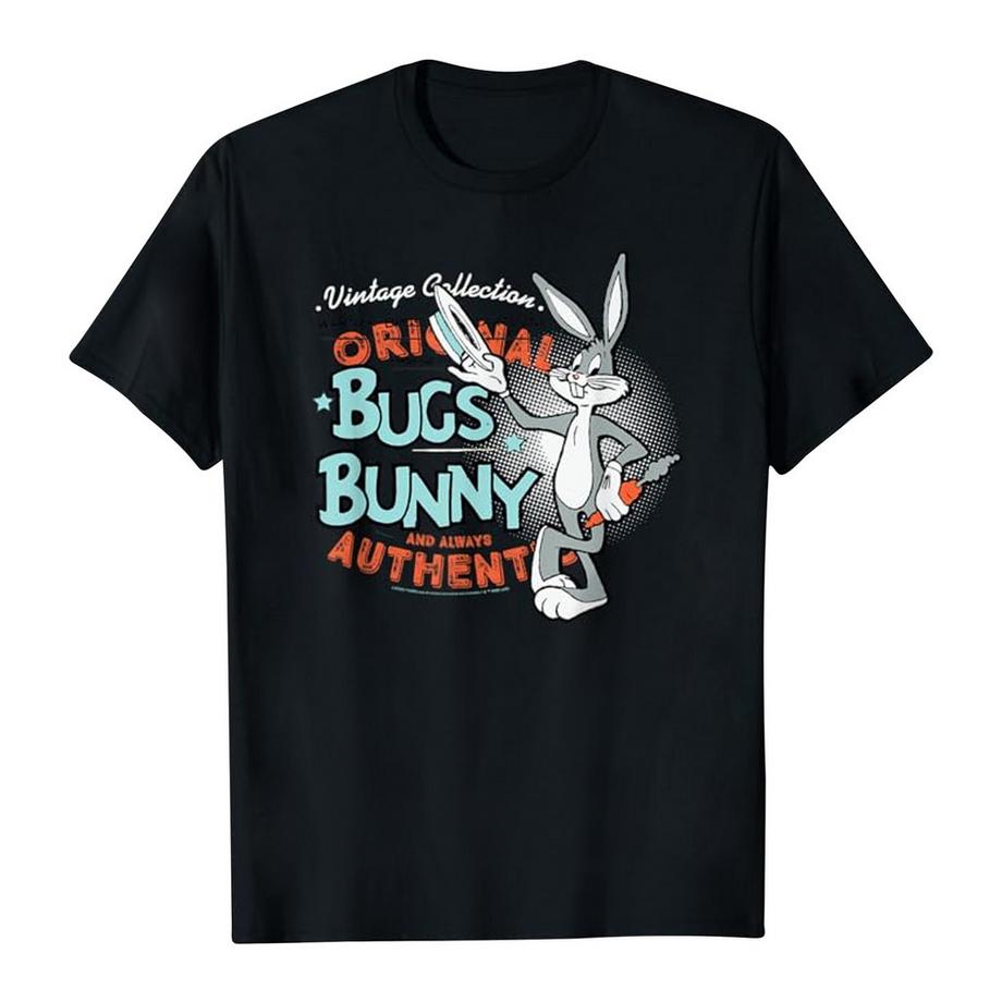 LOONEY TUNES Bugs Bunny Vintage Collection T-Shirt Stampa Grafica  