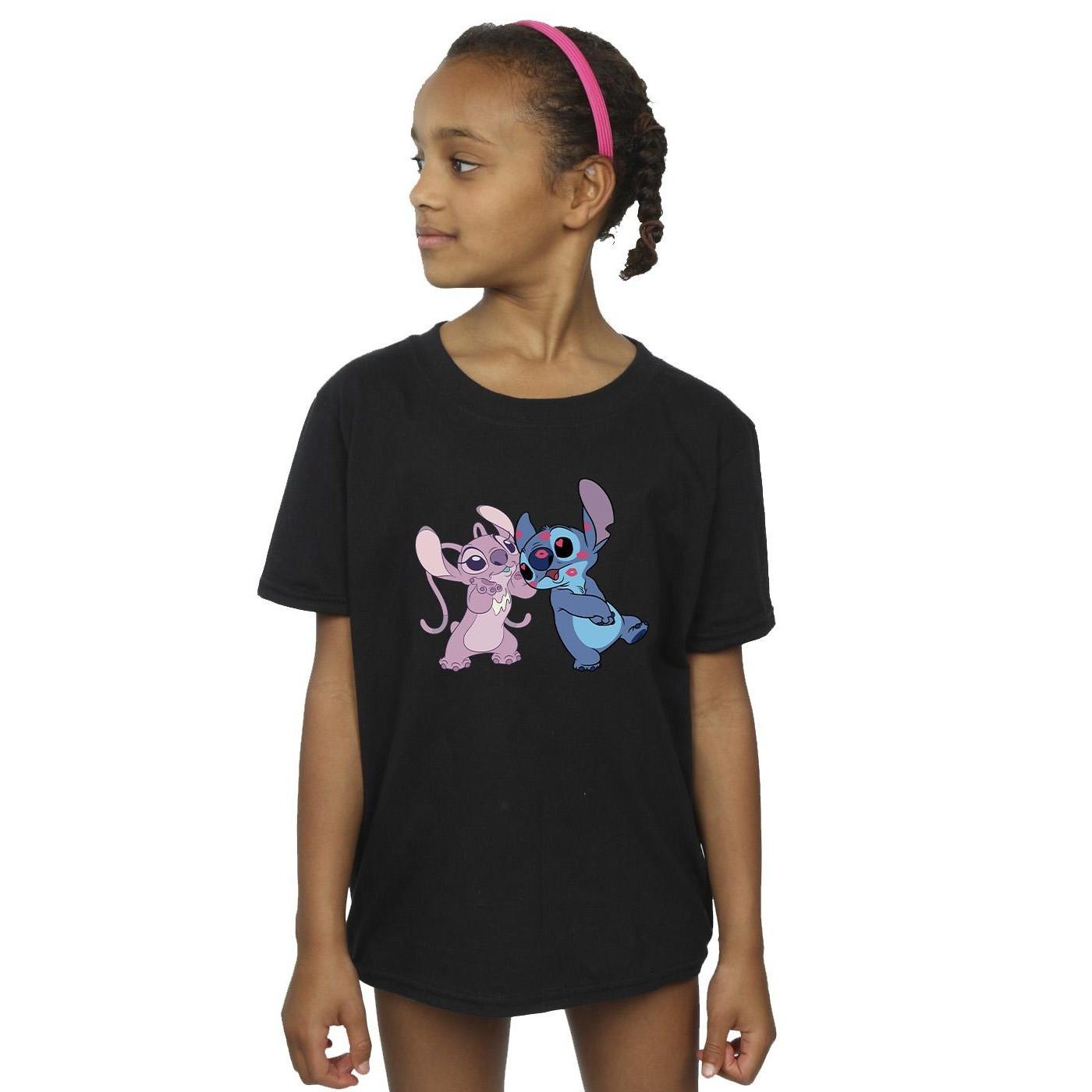 Disney  Tshirt LILO & STITCH KISSES 