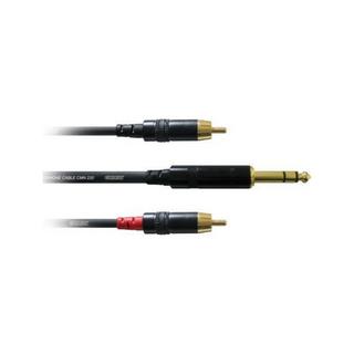 Cordial  Audio-Kabel CFY 1.5 VCC 6,3 mm Klinke - Cinch 1.5 m 