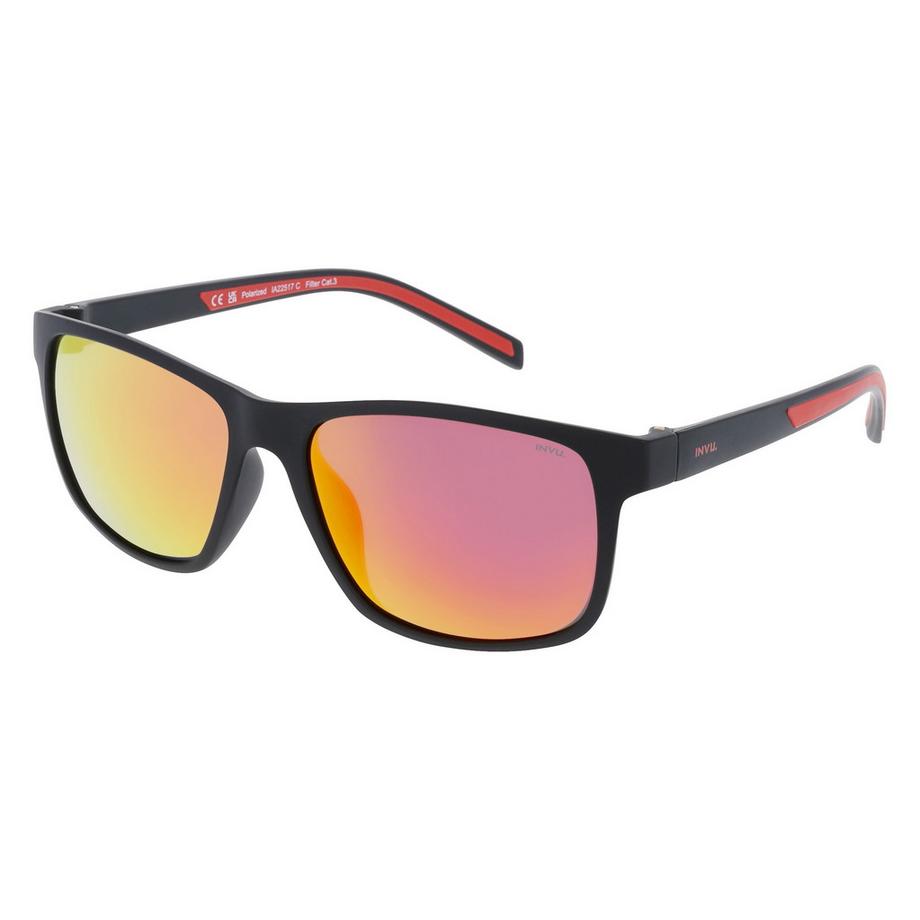 INVU  Occhiali da sole sportivi polarizzati con custodia 