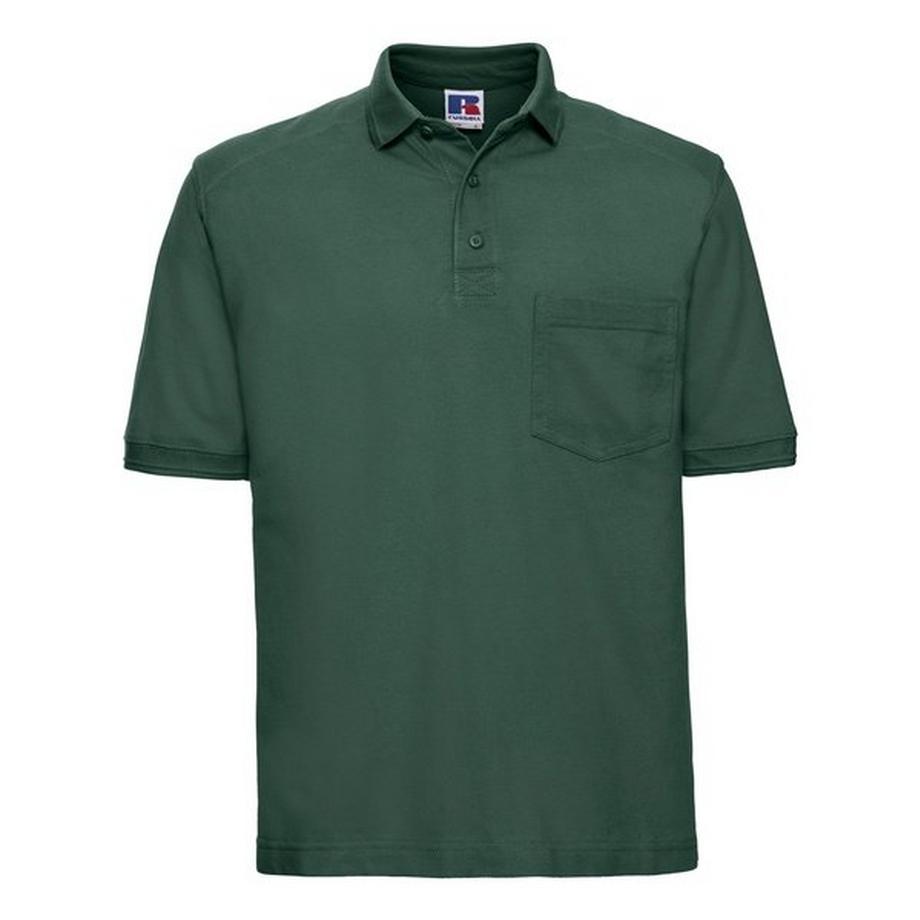 Ripp PoloShirt, Kurzarm