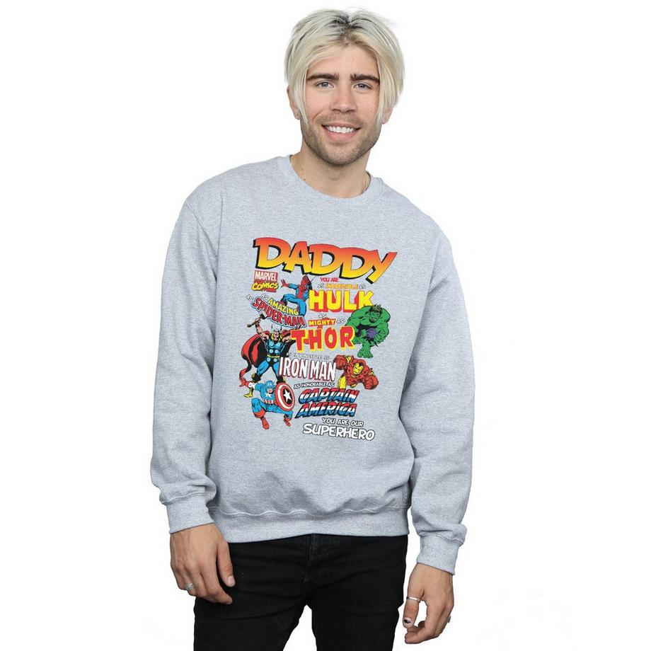 MARVEL Our Dad Superhero Sweatshirt  