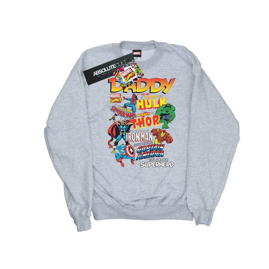 MARVEL Our Dad Superhero Sweatshirt  