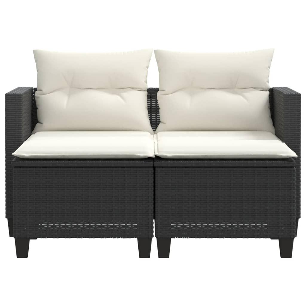 VidaXL Gartensofa poly-rattan  