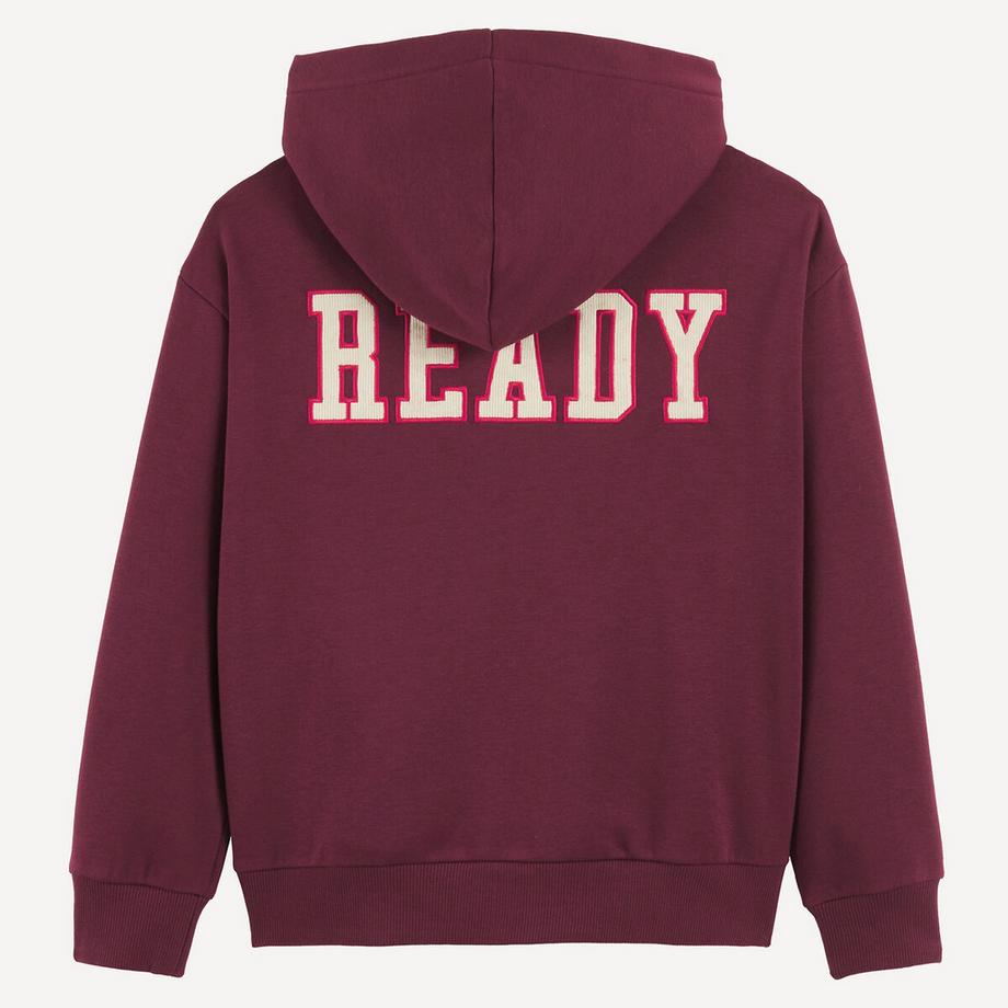La Redoute Collections  Kapuzen-Sweatshirt mit Reissverschluss 