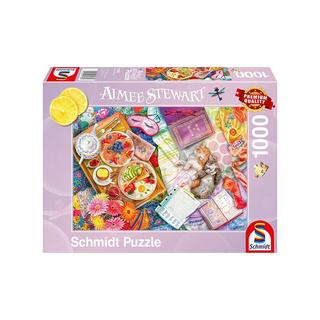 Schmidt  Puzzle Aufgetischt: Sonntagsfrühstück (1000Teile) 