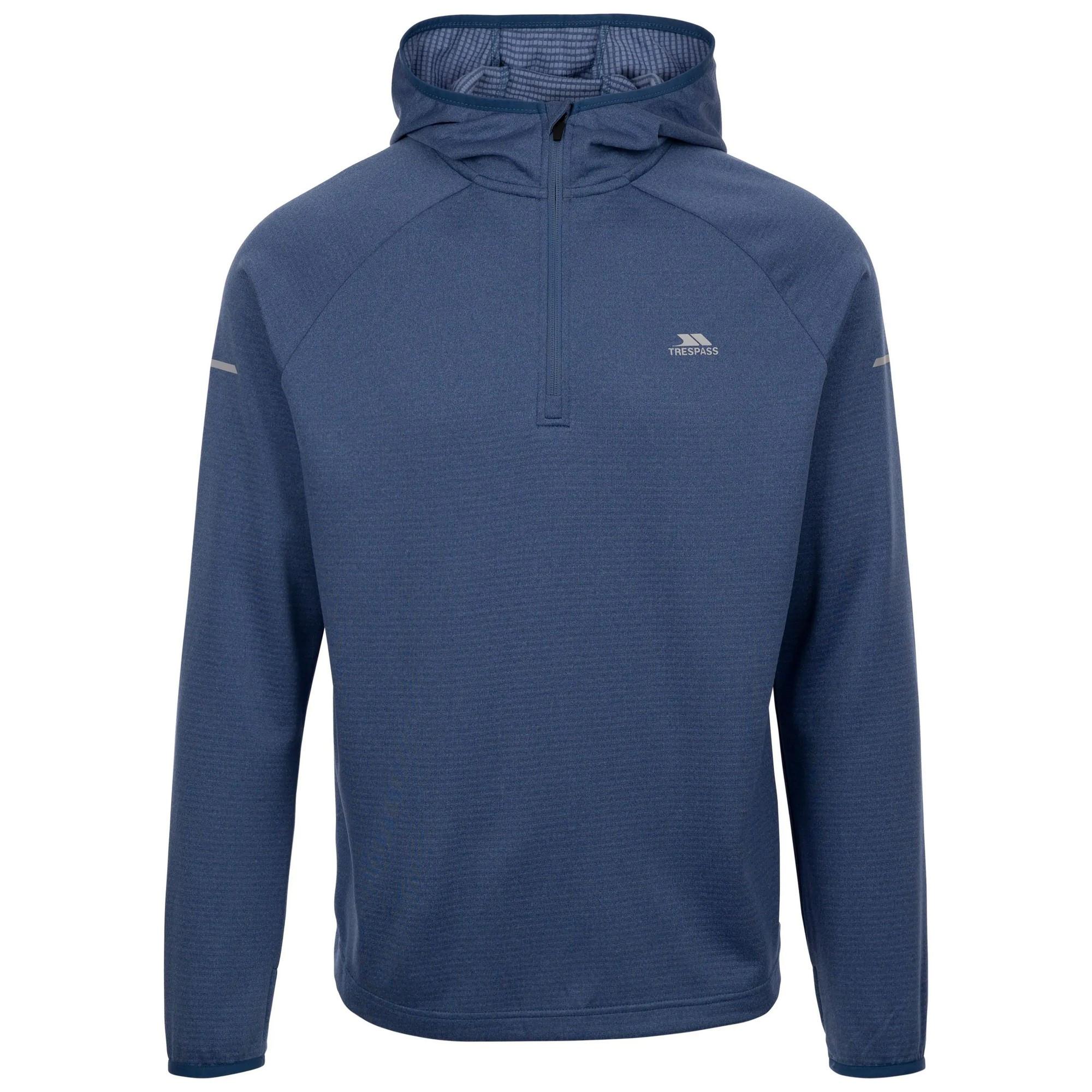 Trespass Montgo Aktiv Half Zip Kapuzenpullover  
