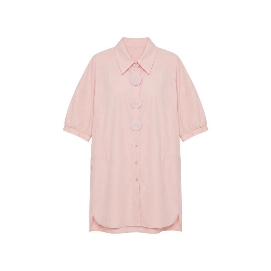 Chiara Ferretti Vestito camicia ampio con bottoni  