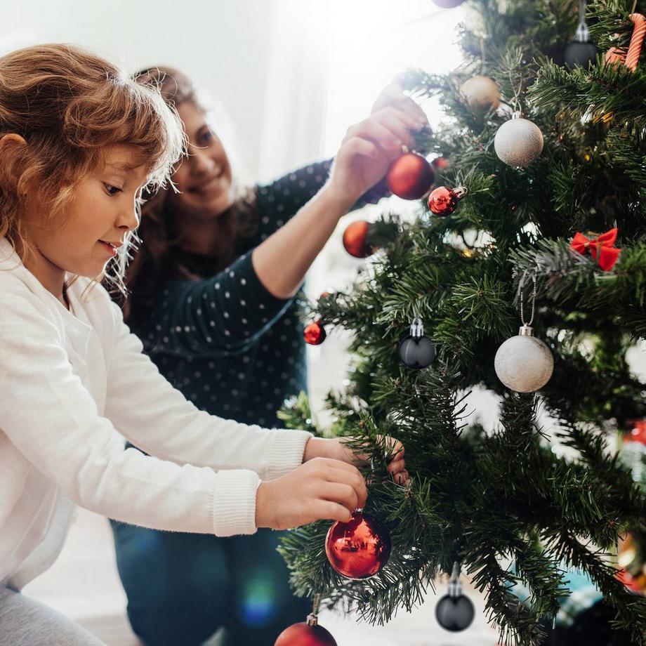 Northix Set di palline per albero di Natale, 96 pezzi  