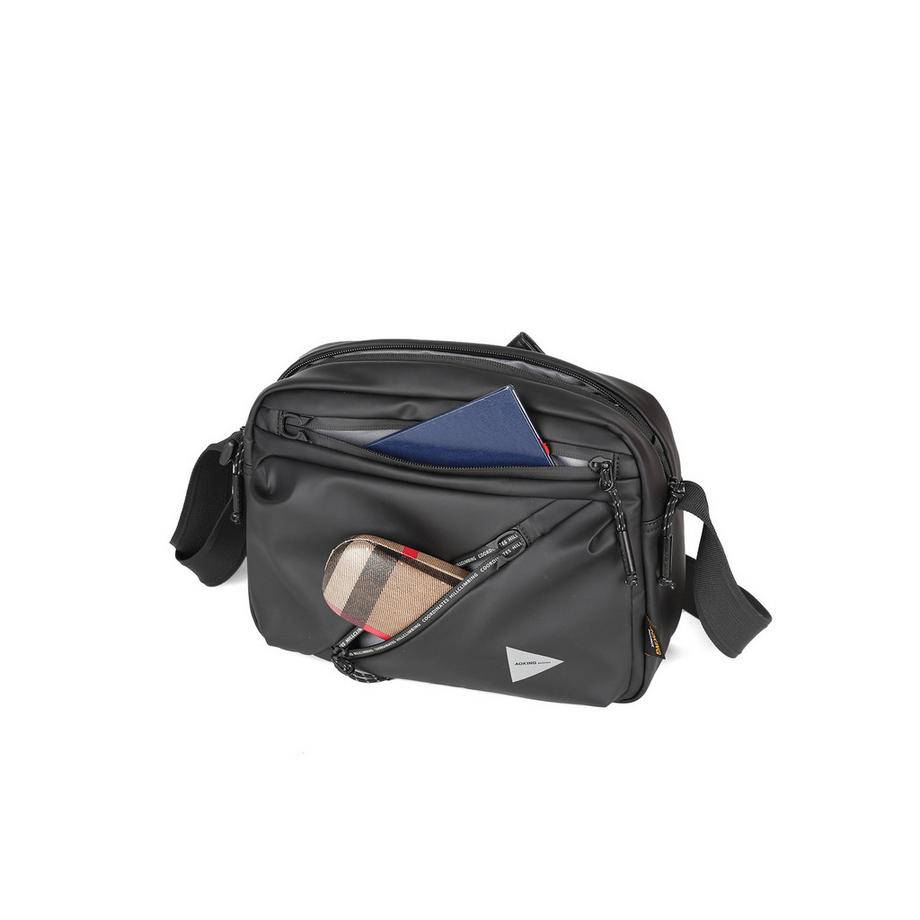 Aoking Sac de voyage avec imprimé diagonal  