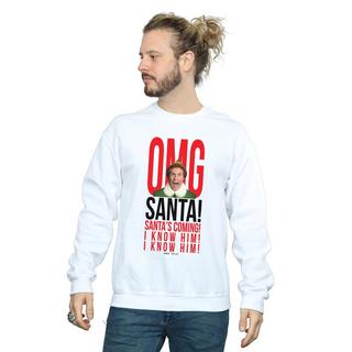 Elf  OMG Santa I Know Him Sweatshirt 