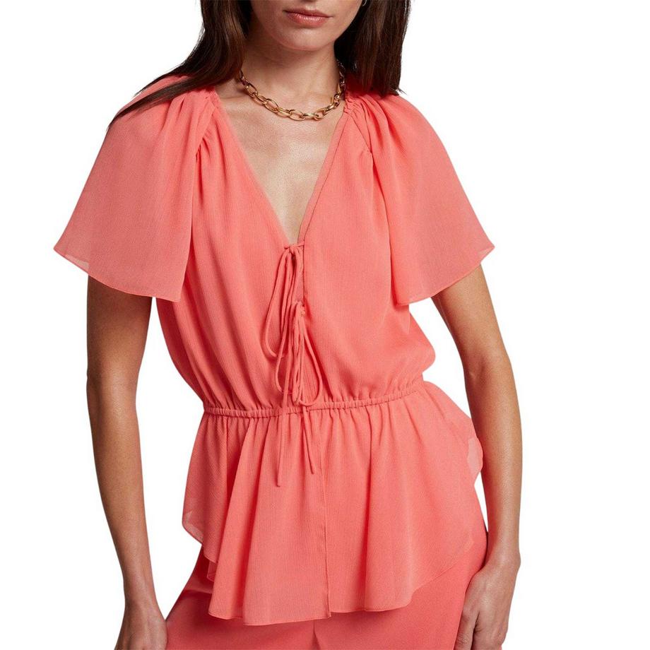 TED BAKER  Top Tessuto Volant 
