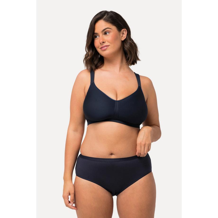Ulla Popken Reggiseno Microfibra Senza Ferretto Coppe Spacer  