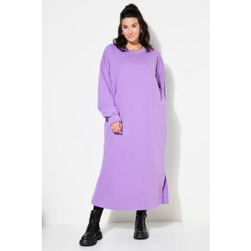 Sweat-Midikleid, Oversize Shape, Ballon-Langarm