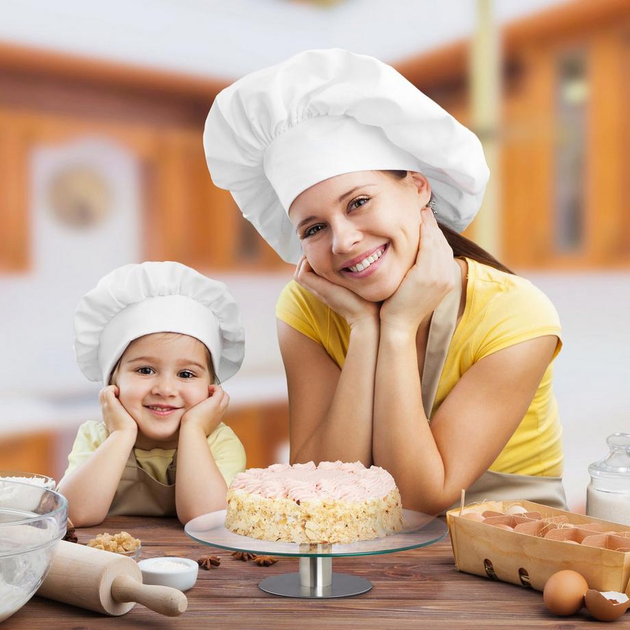 B2X Assiette à gâteau avec pied  