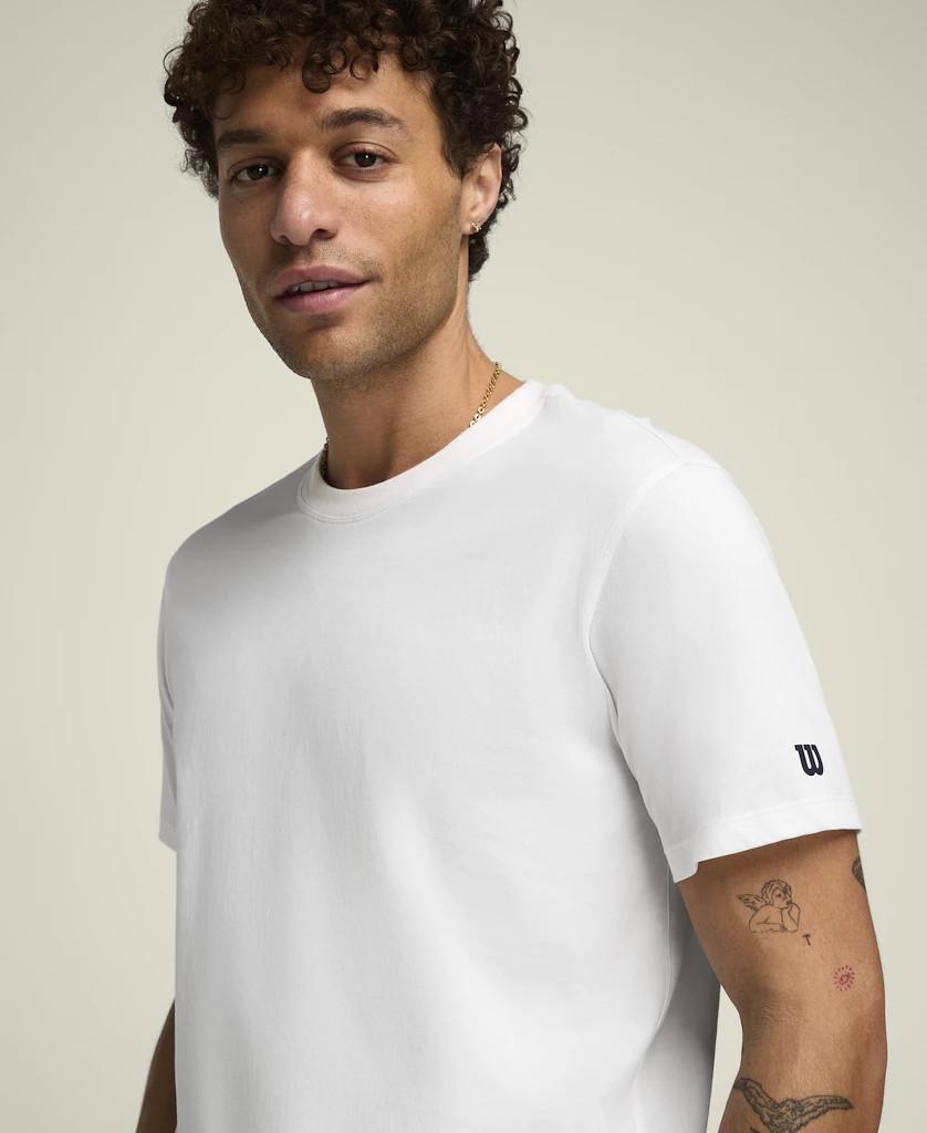 Wilson  T-shirt graphique équipe unisexe blanc 