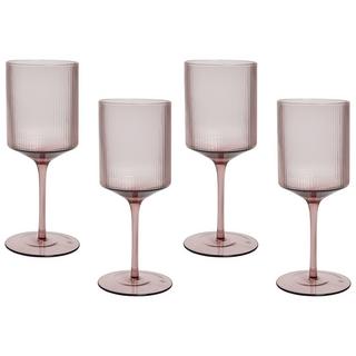 Beliani Weingläser aus Glas Retro AMETHYST  