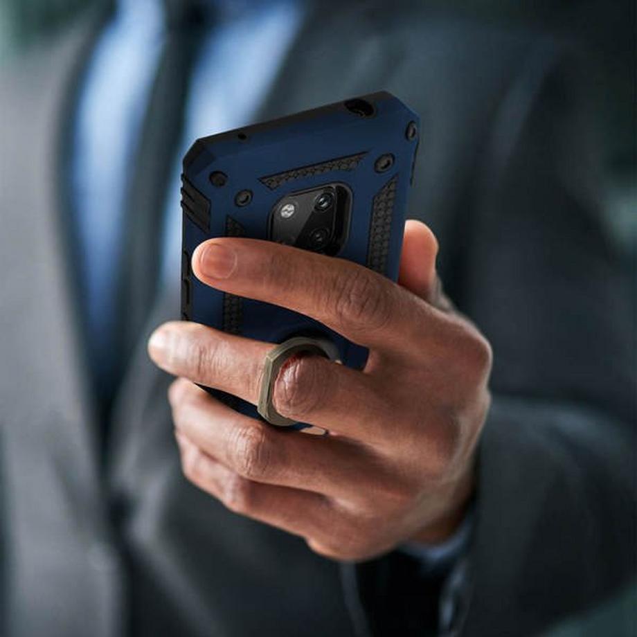 Avizar  Stoßfeste Hülle Mate 20 Pro Dunkelblau 