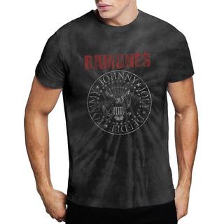 Ramones Band Logo Dip-Dye Kurzarm T-Shirt  