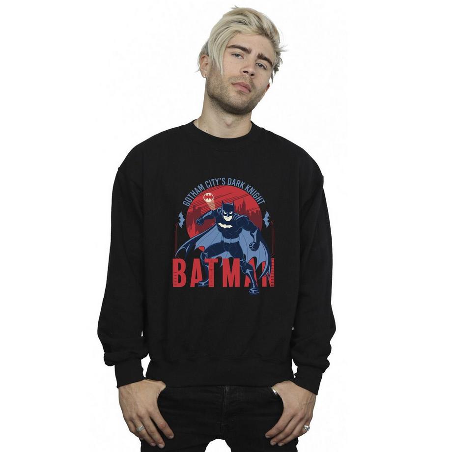 DC COMICS Gotham City Felpa Stampata  