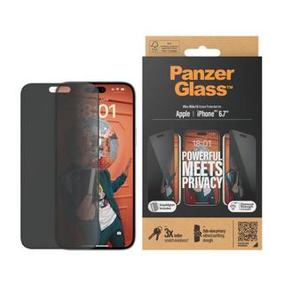 PanzerGlass  Folie iPhone 15 Plus Privacy 