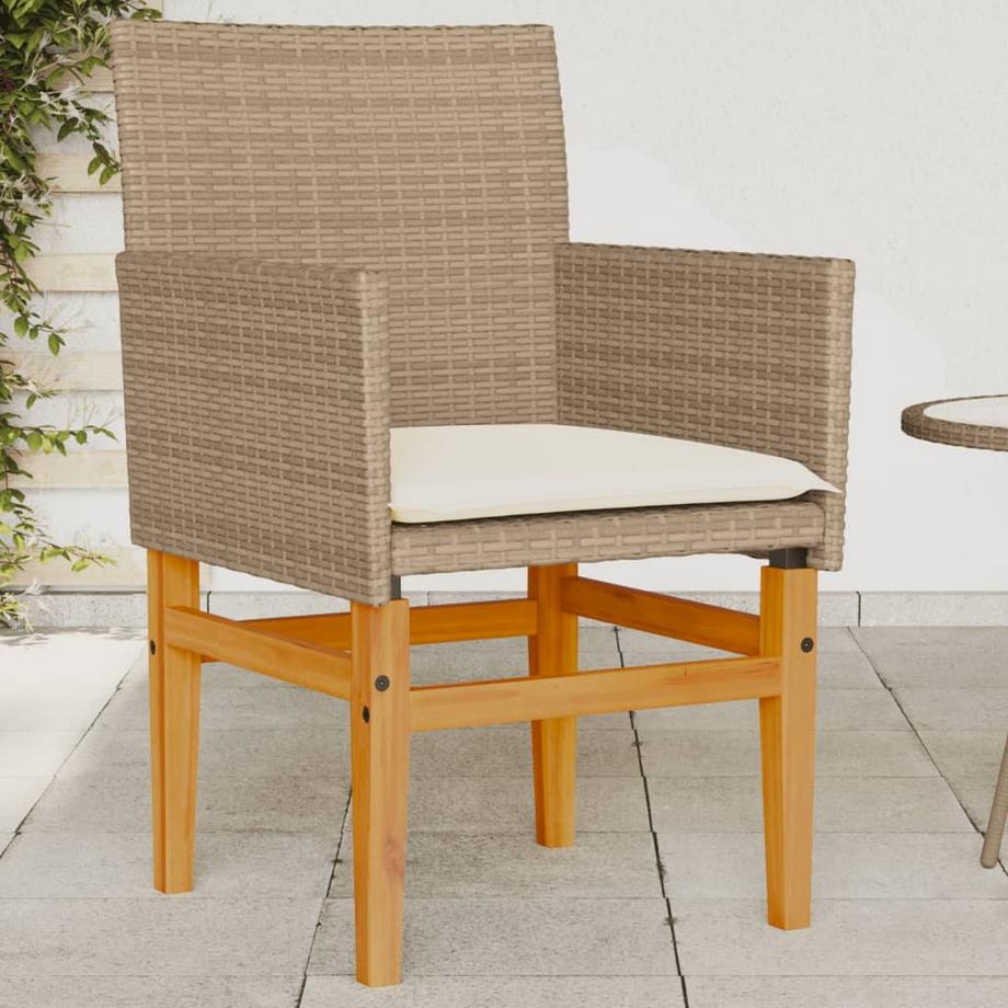 VidaXL Gartenstuhl poly-rattan  