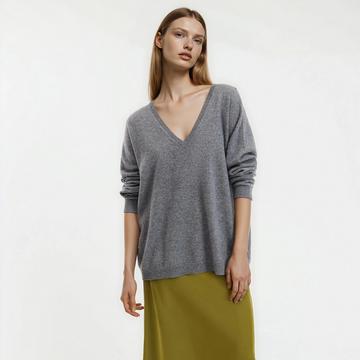 Pullover aus feinem Kaschmir-Strick