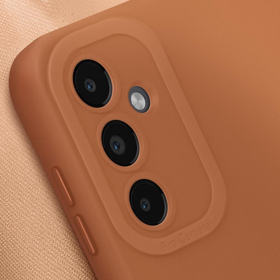 Avizar  Weiche Hülle Samsung Galaxy A14 Braun 