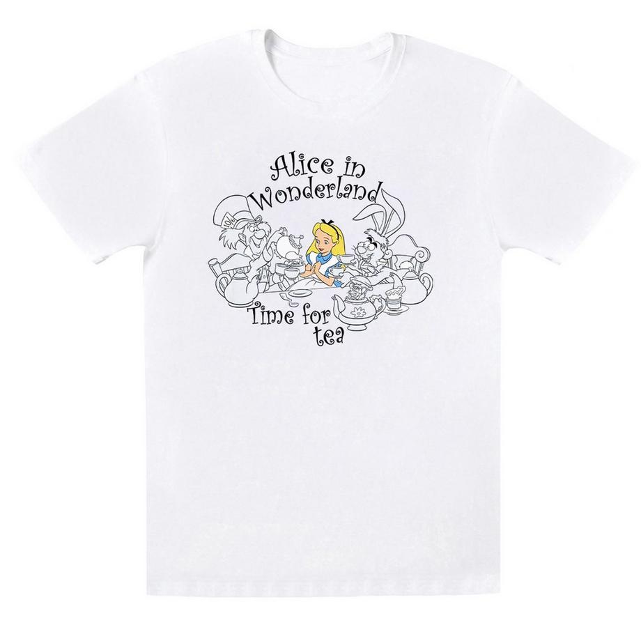 Disney  Alice In Wonderland Time For Tea TShirt 
