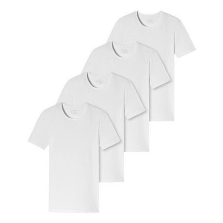 Schiesser  4er-Pack - 95/5 - Organic Cotton - T-Shirt / Unterhemd 