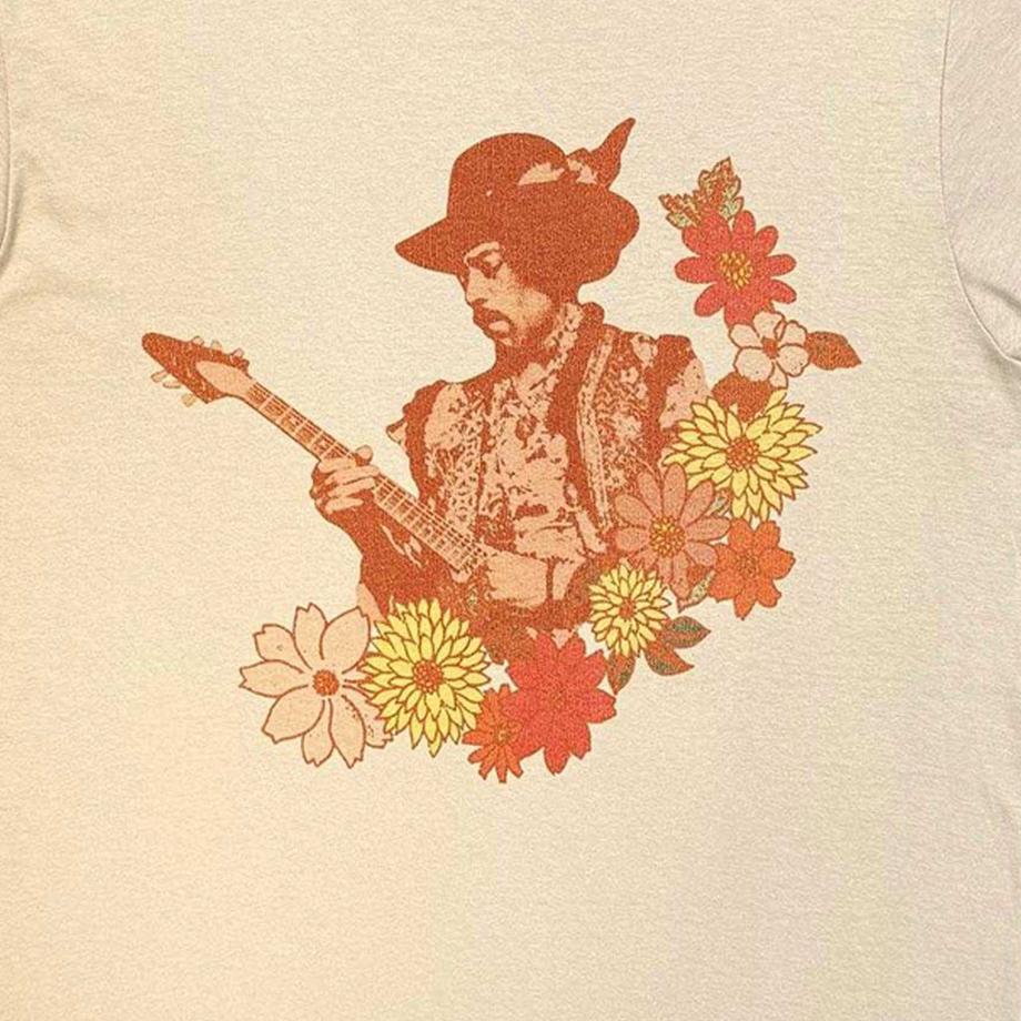 Jimi Hendrix T-Shirt à Imprimé Graphique  