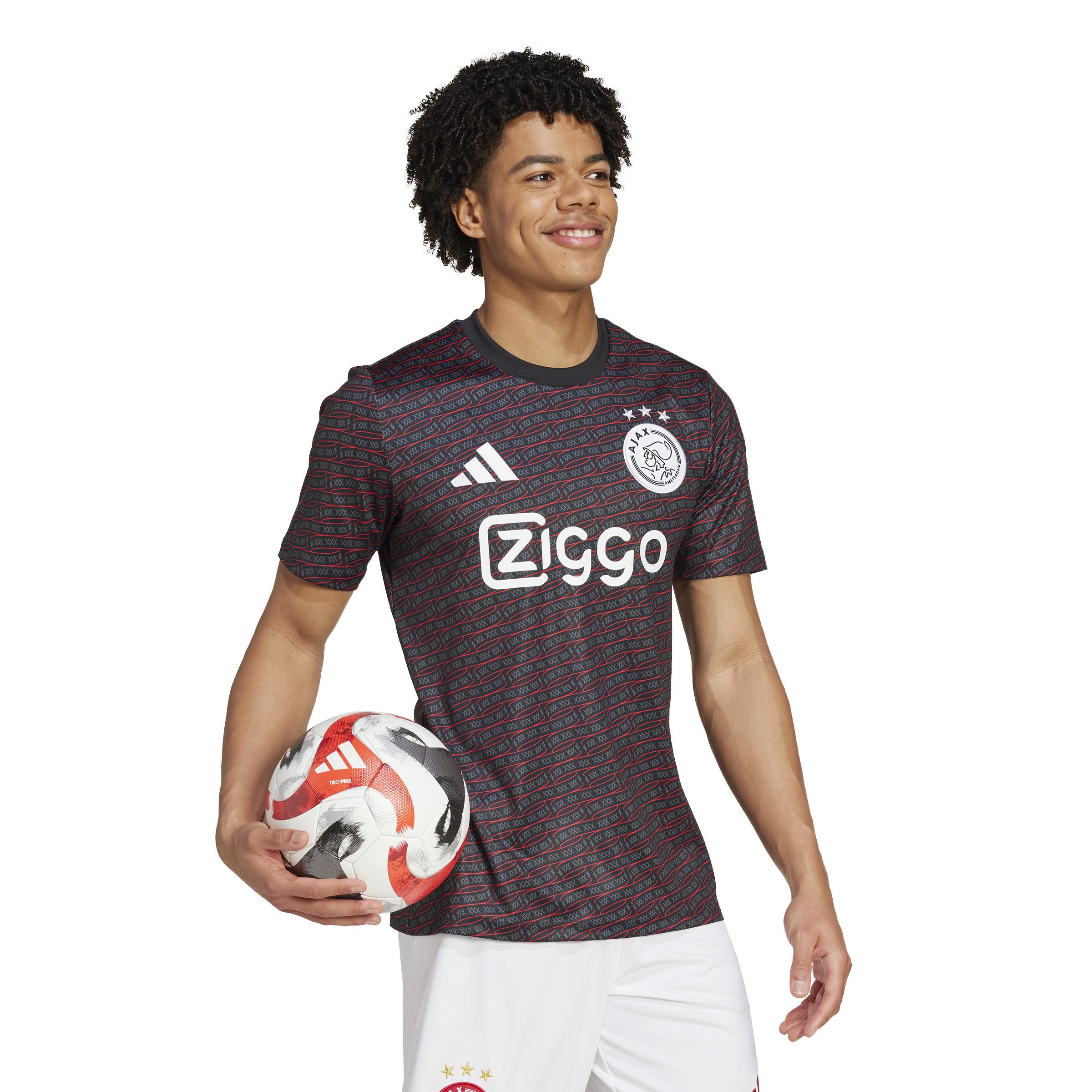 adidas  maillot prematch ajax amsterdam 2024/25 