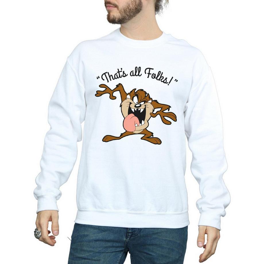 LOONEY TUNES That's All Folks Sweatshirt  