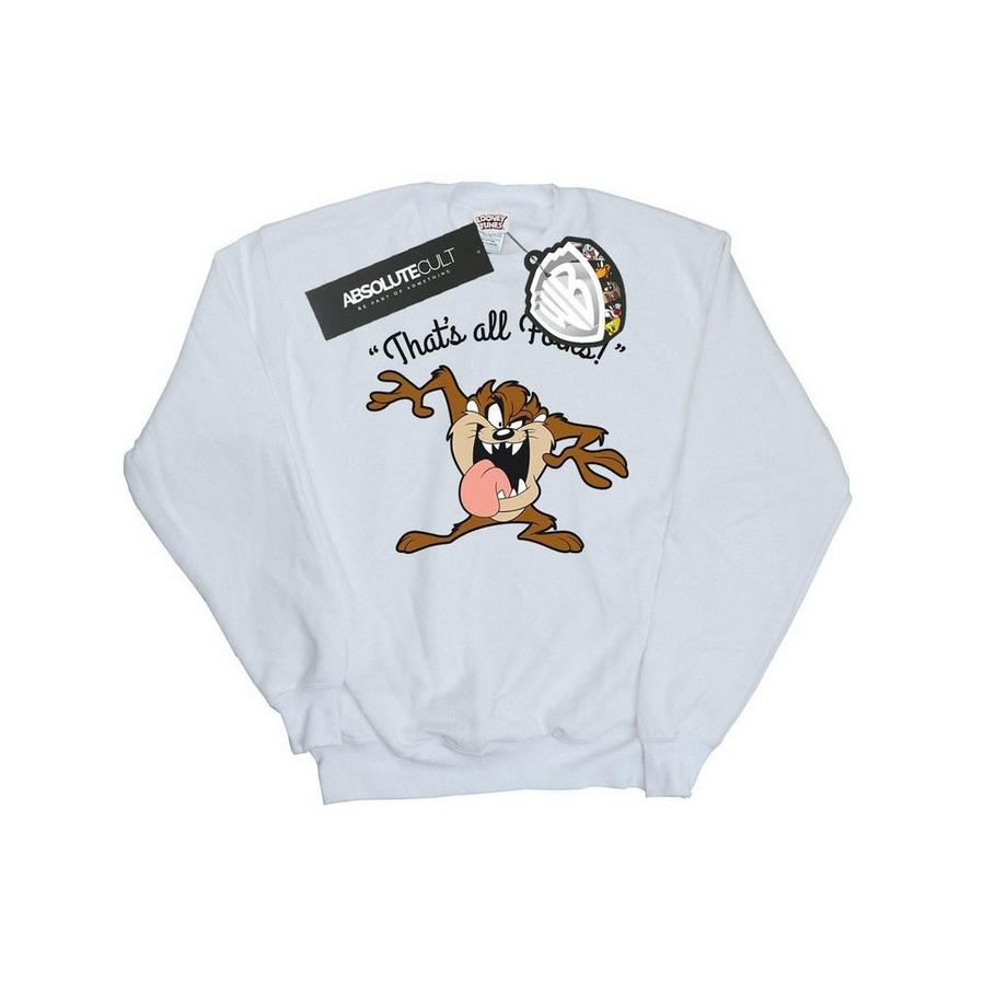 LOONEY TUNES That's All Folks Sweatshirt  