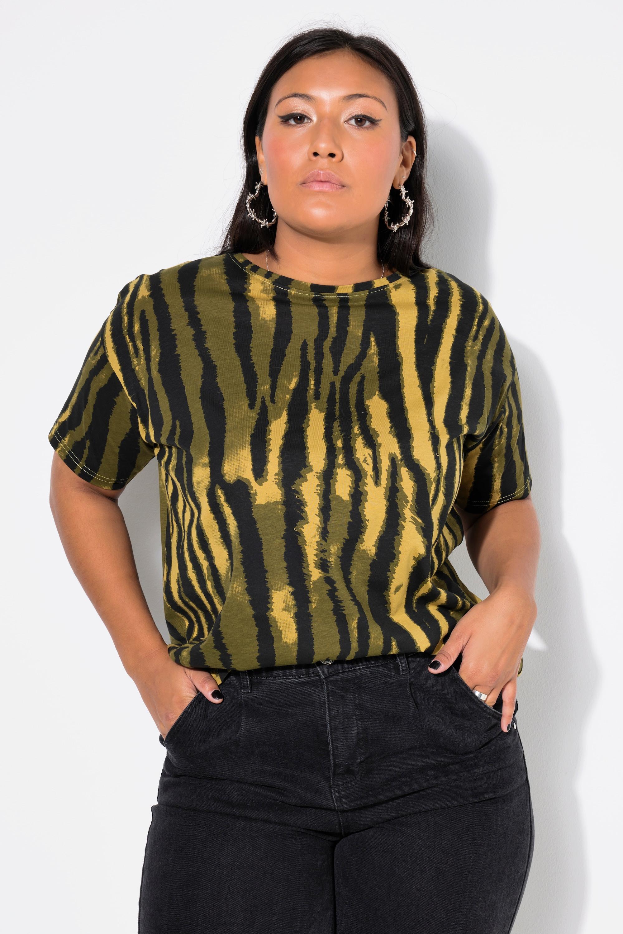 Studio Untold  T-shirt oversize à fines style batik 