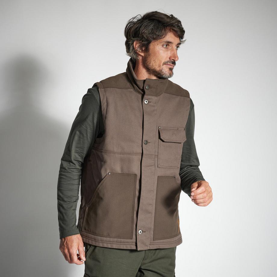 SOLOGNAC  Weste - WARM WORKER VEST 