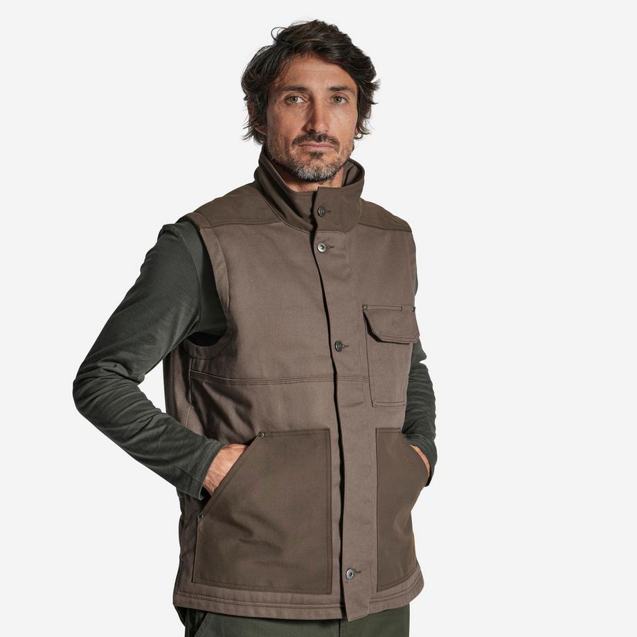 SOLOGNAC  Weste - WARM WORKER VEST 