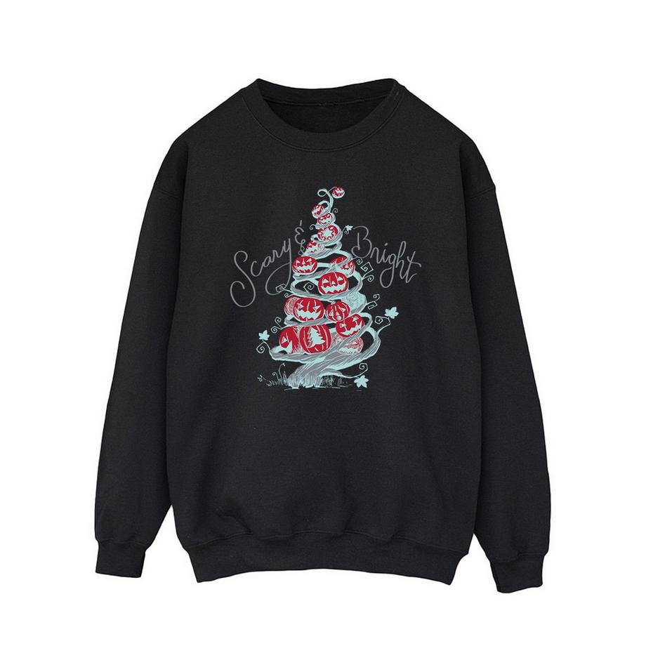Disney The Nightmare Before Christmas Scary and Bright Sweatshirt  