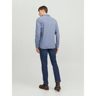 JACK & JONES Classic Melange Hemd Slim Fit  