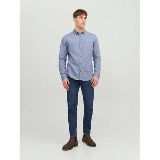 JACK & JONES Classic Melange Hemd Slim Fit  